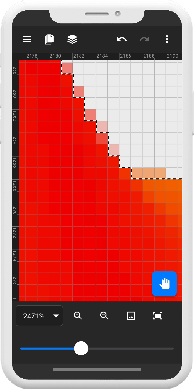 Pixelniveau Bewerken