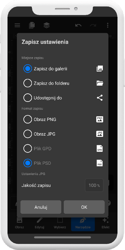 Obraz PSD
