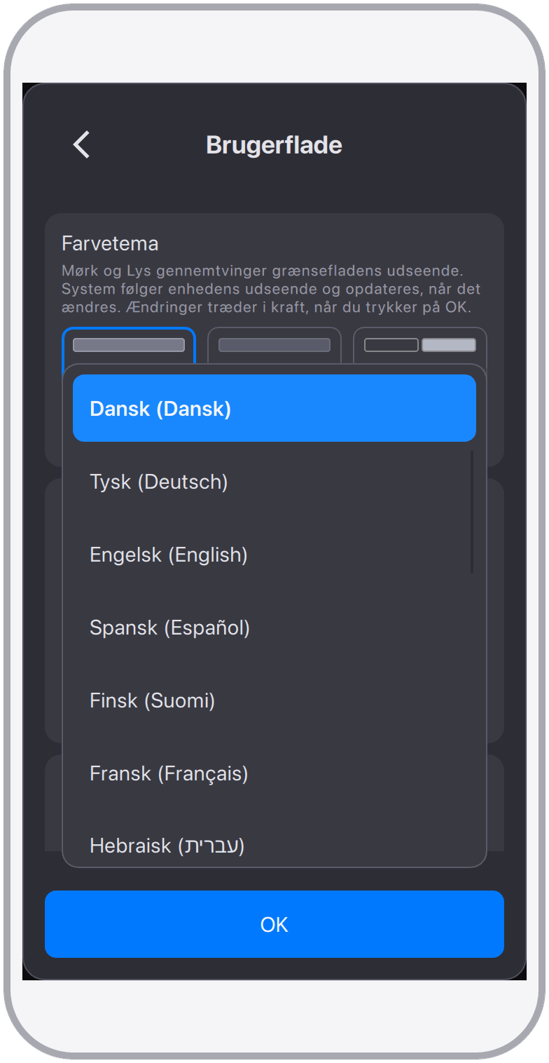 Flersproget Support