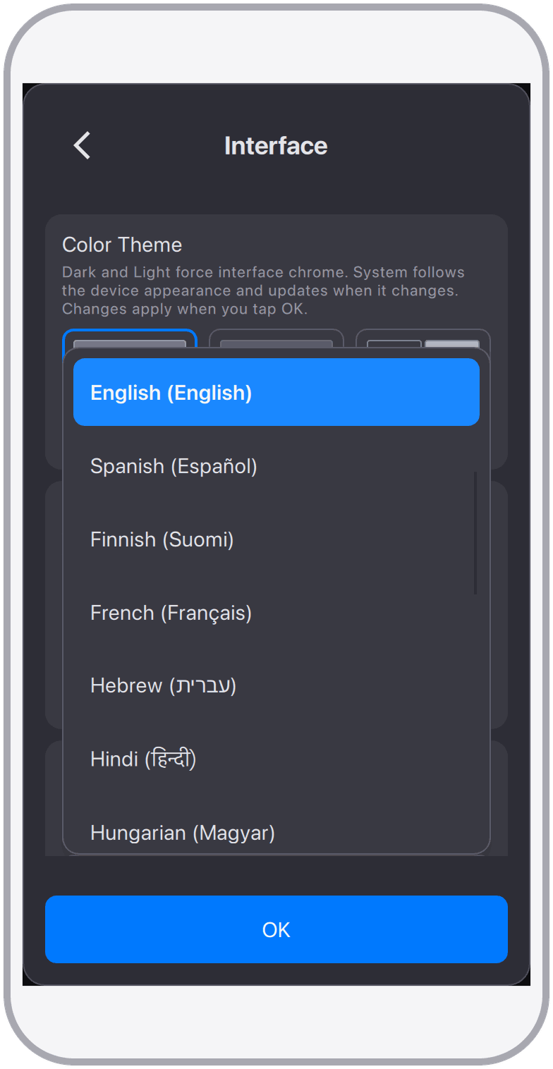 Multilingual Support